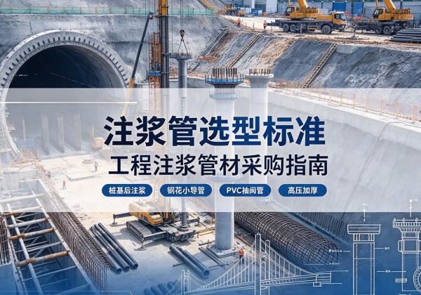 昆玉注浆管选型标准